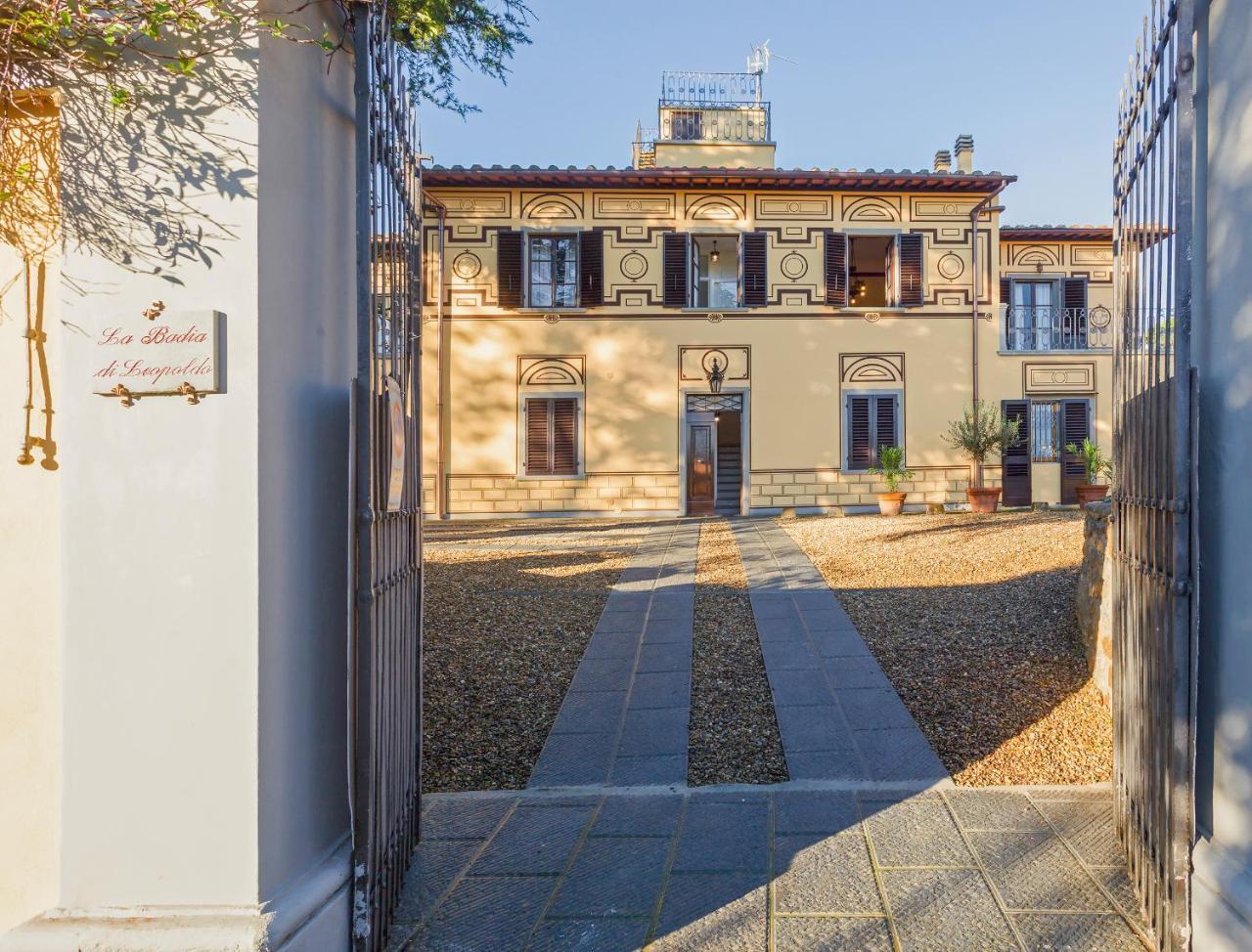 Villa La Badia Di Leopoldo Florenz Exterior foto